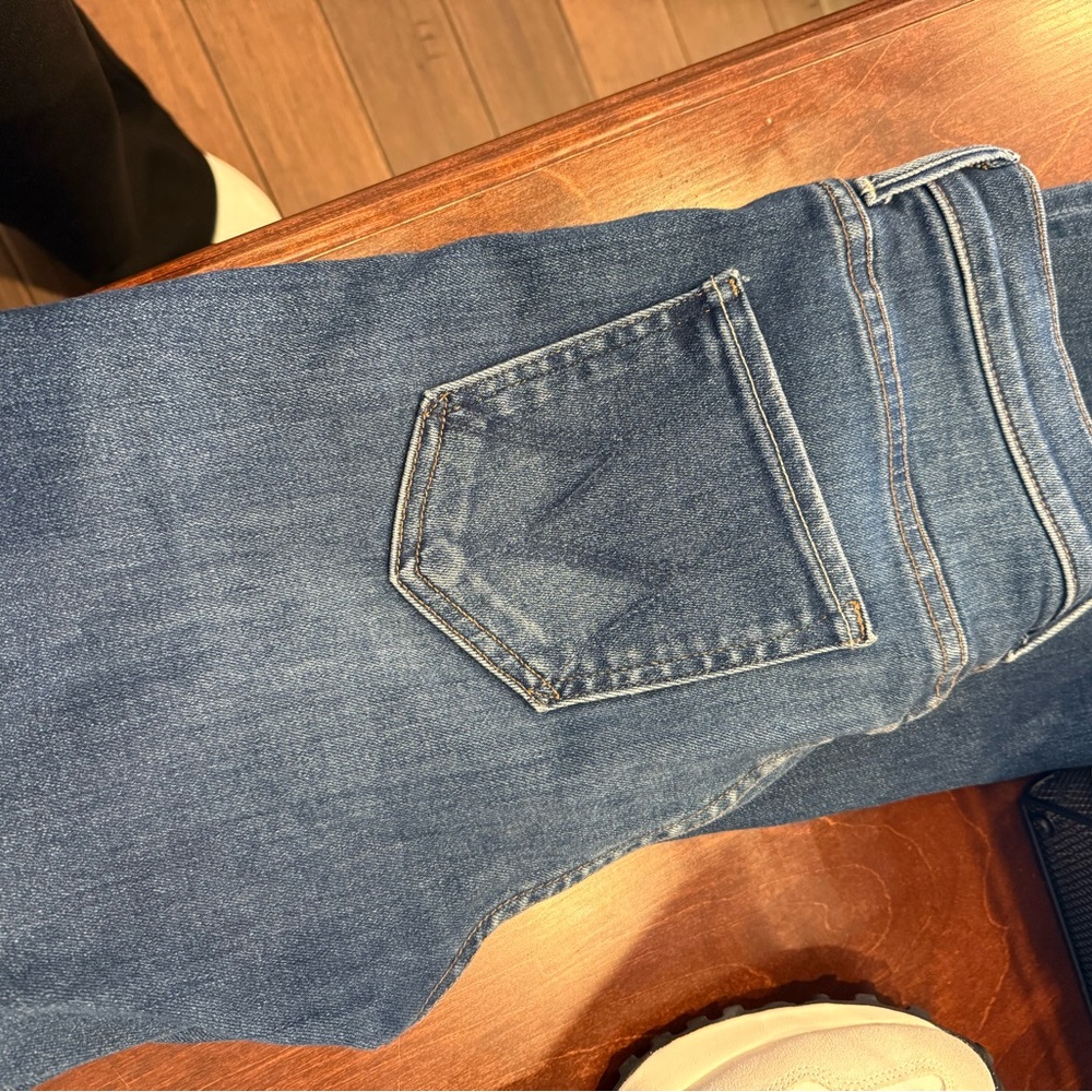 MOTHER Women's Slim Blue Jeans
